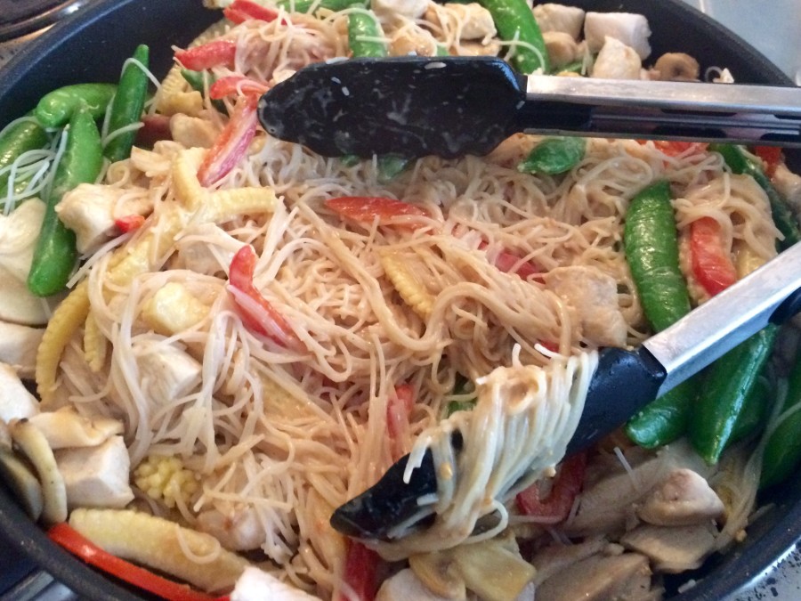 Speedy Peanut Noodles