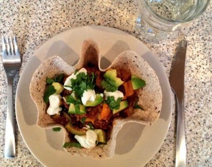 Really Easy Healthy Chilli Bowls